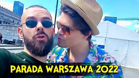 Zadaję pytania na Paradzie Wyższości LGBT w Warszawie 25.06.2022