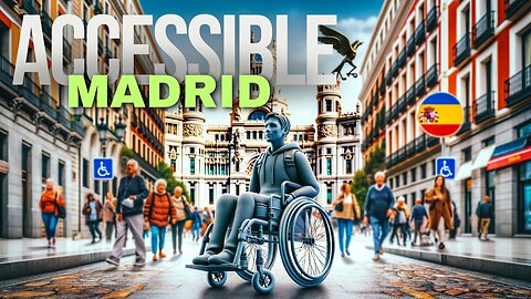 How To Explore Madrid : A Disabled Traveler's Guide 👨‍🦽