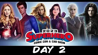 Emilia Clarke & Kit Harington Interview July 8, 2023 Superhero & Comic Con Day 2!