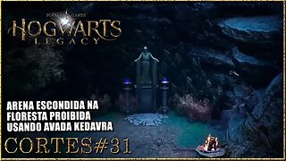 HOGWARTS LEGACY [CORTE#31] ARENA DE BATALHA DE ARTES DAS TREVAS #hogwartslegacybrasil #tomoyosan