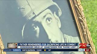 Father honored for sacrificing life in combat to save others