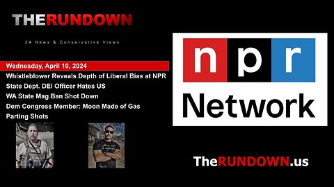 #696 - Whistle Blower Reveals The Depth & Extent of Bias at NPR