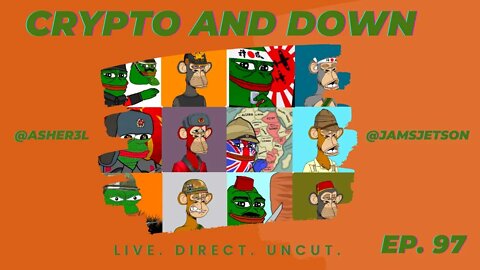 Crypto and Down - Episode 97 - Nomics.com Prices, CoinBase Suspends Affiliates, and Bored Apes