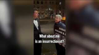 Project Veritas' James O’Keefe Confronts ‘Rise and Resist’ Protesters