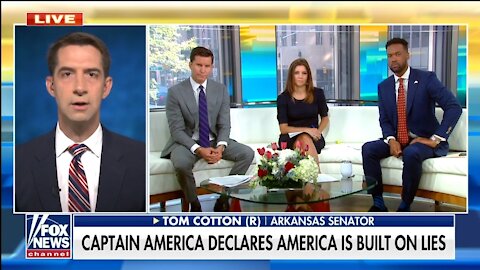 Sen Cotton Hits NY Times For Suggesting American Flag Is Divisive