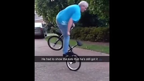 Grandpa moving like he 20 years old #bike