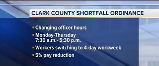 Clark County offices cutting hours