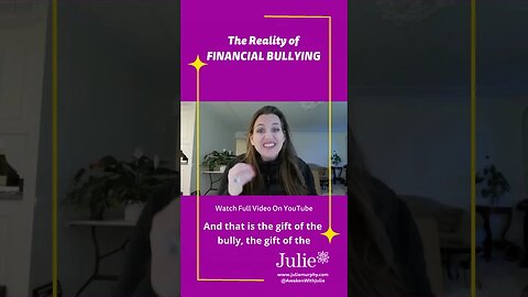 Stop Financial Bullying - Change Your Perspective and Take Control