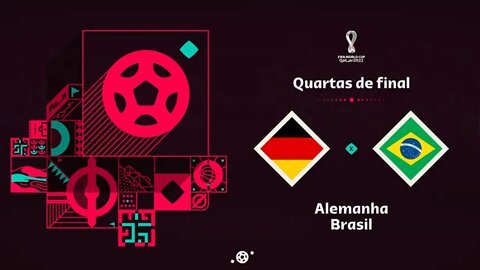FIFA 23: COPA DO MUNDO DO QATAR (2022)- BRASIL X ALEMANHA |QUARTAS DE FINAL|