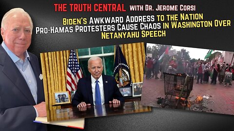 Biden's Awkward Address to the Nation; Pro-Hamas Protesters Cause Chaos in Washington