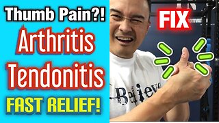 Thumb Pain?! Arthritis/Tendonitis?! FAST RELIEF! | Dr Wil & Dr K