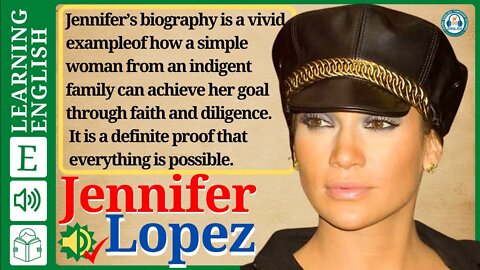 learn English through story level 2 🍁 Jennifer Lopez | WooEnglish #21