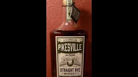 Whiskey Review: #175 Pikesville Straight Rye Whiskey