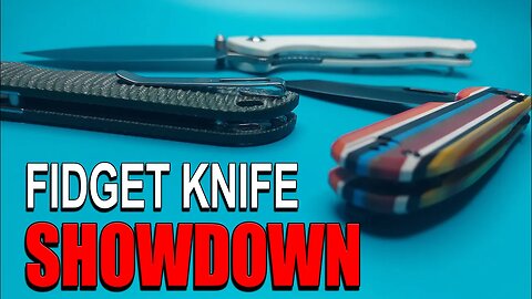 Fidget Friendly Pocket Knife Showdown! - Cormorant Vs. Bellamy Vs. Labrador