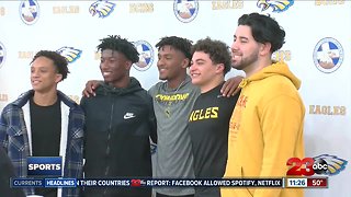 Local football players put pen to paper for the early signing period
