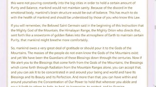 Part 20 - Gods Of The Mountain Ranges Discourses - 11 Sep 1968