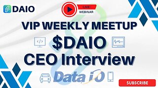 $DAIO CEO Interview | StoryTrading