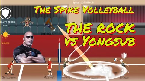 The Spike Volleyball - THE ROCK Doubleheader vs Yongsub & Stage-19 All-Star