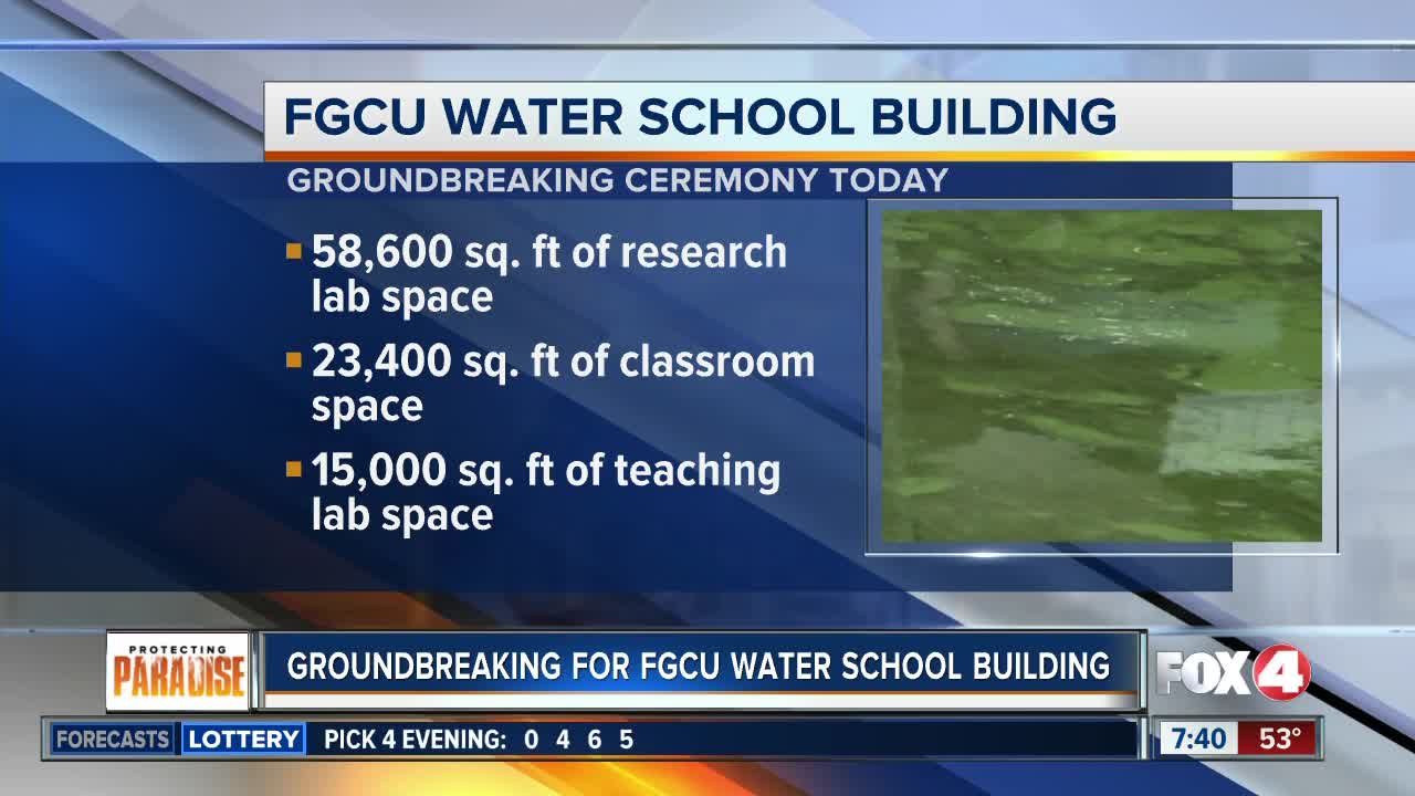 FGCU set to break ground on new Water School building