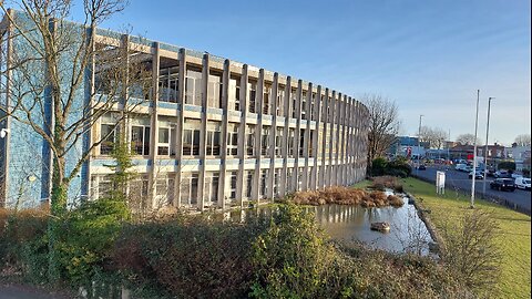 The Former NEWS CENTRE in Hilsea, Portsmouth. 2023.