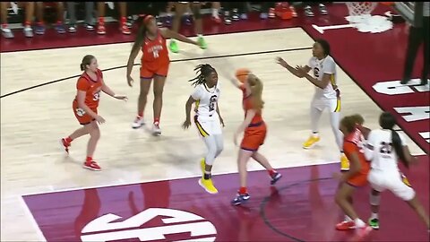 Milaysia Fulwiley WOWS Crowd With Behind Back Pass, DEEP Threes, & Fancy Layup | #1 South Carolina