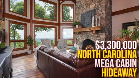 Amazing $3,300,000 Mega Cabin in North Carolina!