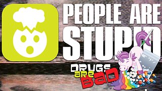 DRUGS ARE BAD | STUPID PEOPLE WIGGING OUT ON DRUGS
