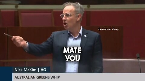 Australian Climate Change Politician Throws A HISSY FIT