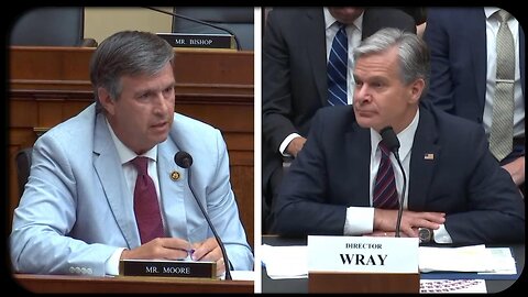 Rep. Moore grills FBI boss on Trump assassination attempt * July 22, 2024