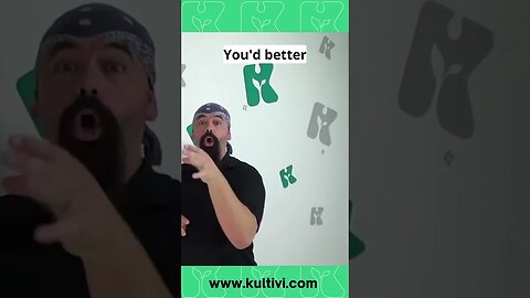 Expressão: You'd better | Kultivi seu Inglês