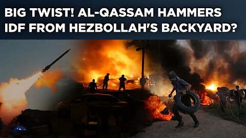 Al Qassam Bombs Israel With 20 Rockets| Hamas Rains Hell On IDF From Hezbollah's Backyard