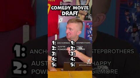 The Comedy Movie Draft!! Comment Who Won! #fyp #comedy #willferrell #draft #movietok #adamsandler