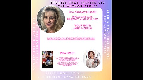 Stories That Inspire Us / The Author Series with Rita Ernst - 08.10.23