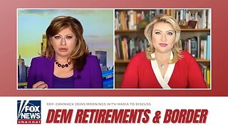 Rep. Cammack Joins Mornings With Maria To Discuss Record Dem Retirements, Biden Border Crisis & More