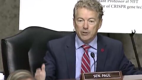 Rand Paul, Tony Fauci, And Gain Of Function's Deletion