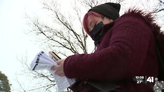 Volunteers conduct count of people experiencing homelessness
