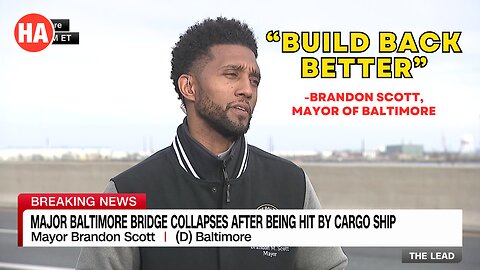 We Will "Build Back Better" Baltimore Mayor Says