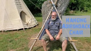 How to make a Hanging Adirondack Chair