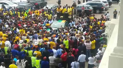 SOUTH AFRICA - Pretoria - President Cyril Ramaphosa Campaigning (c3U)