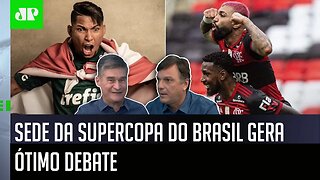 "Eu fiquei INCRÉDULO quando eu vi que…" Sede da Supercopa entre Palmeiras e Flamengo LEVANTA DEBATE!