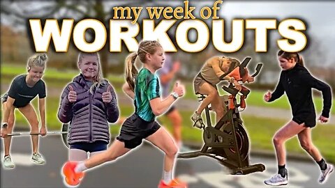 Weekly Workout Plan || 10k Training