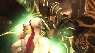 God of War Chains of Olympus- Persephone Final Boss Fight PS3