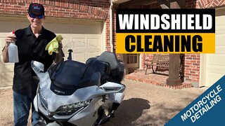 Cleaning Your Motorcycle Windshield | Cruiseman's Motorcycle Detailing Series