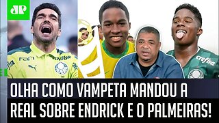 "EU SEI como FUNCIONA! Sobre o Endrick, EU NÃO DUVIDO que..." Vampeta FALA TUDO sobre o Palmeiras!