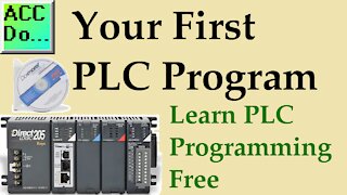 Learn PLC Programming - Free 2 - Your First PLC Program using the Free Simulator