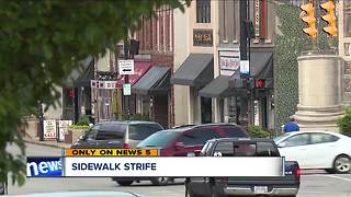 Businesses in Massillon could get restrictions on their storefronts with proposed sidewalk ordinance