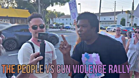 The Plaza Downtown Orlando Ron Desantis, Dave Rubin, The People VS Gun Violence Rally 6-02-2022