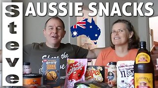 TRYING AUSTRALIAN SNACKS - Lamington M&M's and Pav Shake 🇦🇺