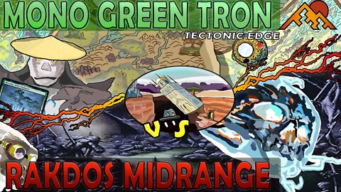Mono Green Tron VS Rakdos Midrange｜How Much Damage Can Warping Wail Prevent｜Magic The Gathering Online Modern League Match