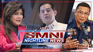 LIVE: SMNI Nightline News with MJ Mondejar and Admar Vilando | January 15, 2024